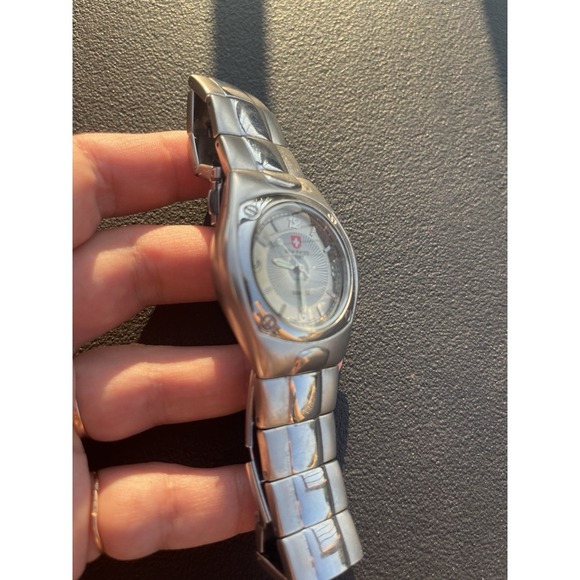 Used New Swiss Army Mens UNTESTED Stainless Steel  Watch 2 PCs - Picture 10 of 13